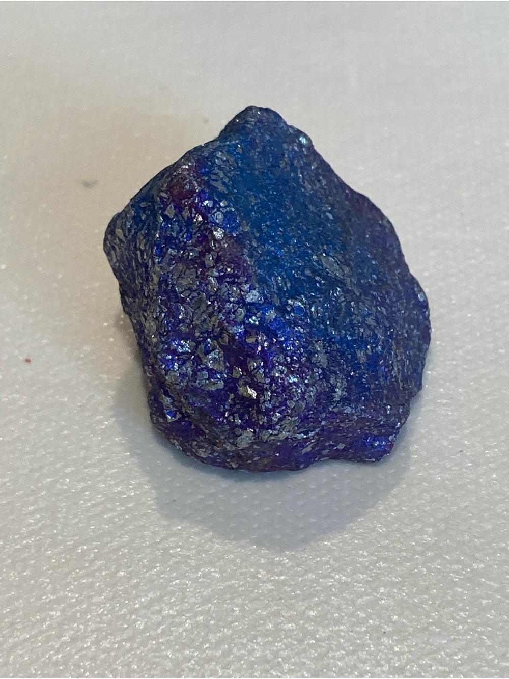 Peacock Ore Iridescent Blue Decorative Accent Stone - Home Accents - Picture 2 of 7